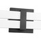 Z-Lite Zane Vanity, 2-Light, 40 In.W x 2.5 In.L x 5 In.H, Matte Black/Frosted 1008-40W-MB-LED - alternate 3